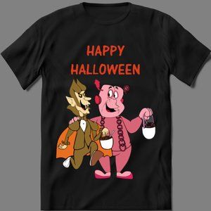 HAPPY HALLOWEEN CLASSIC CEREAL CHARACTERS SHIRT